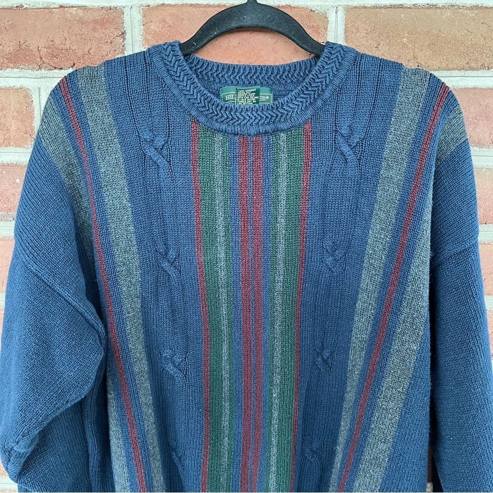 Vintage men’s knit sweater. Unisex. Men’s size large. - Picture 7 of 7